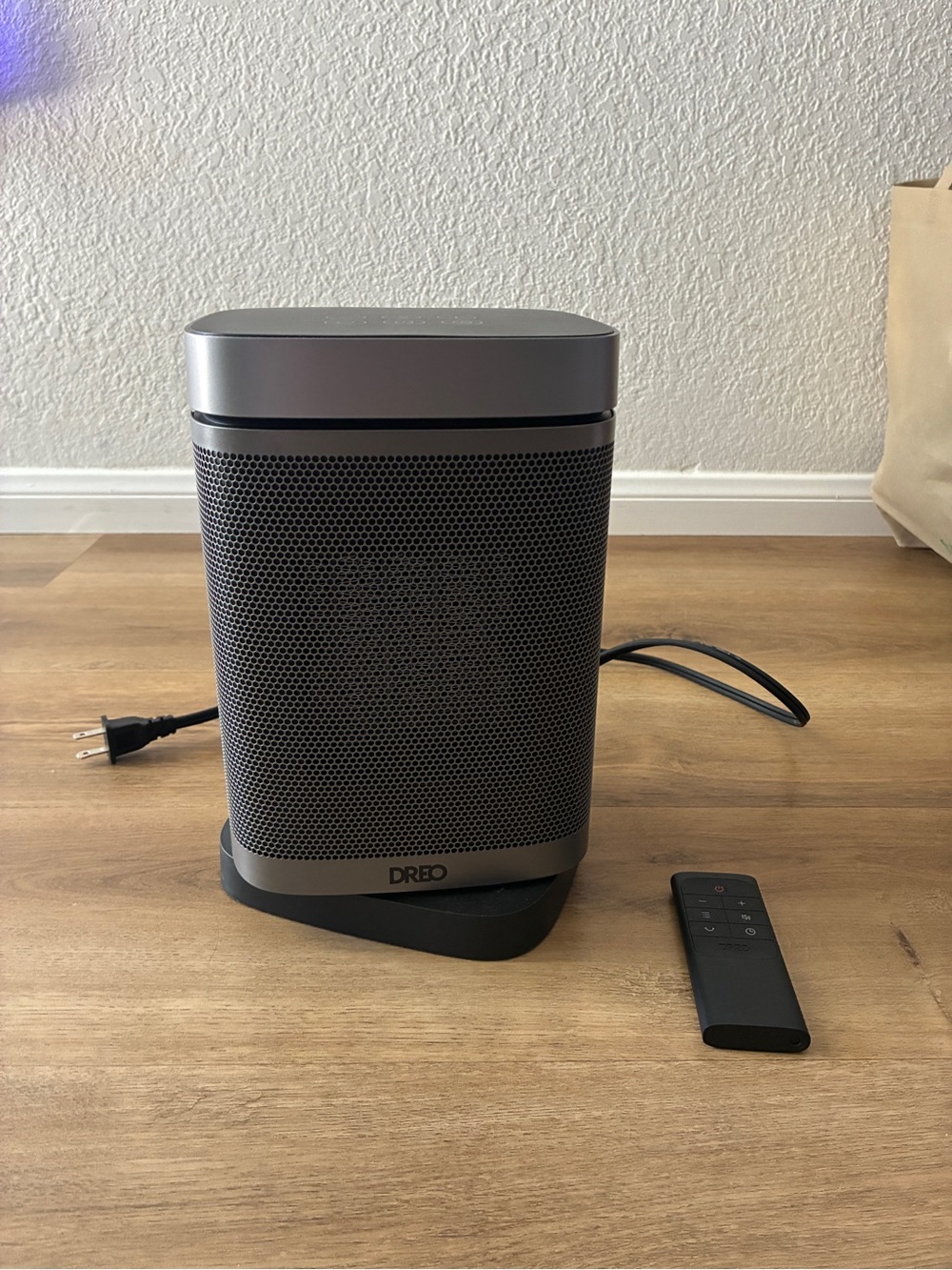 Dreo Portable Ceramic Space Heater w/ Remote Indoor Oscillating Heater EUC
